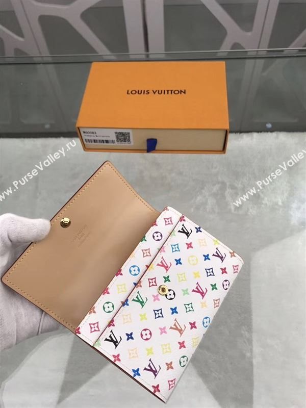 replica Louis Vuitton LV Alexandra Wallet Monogram Canvas Purse Bag White M60083