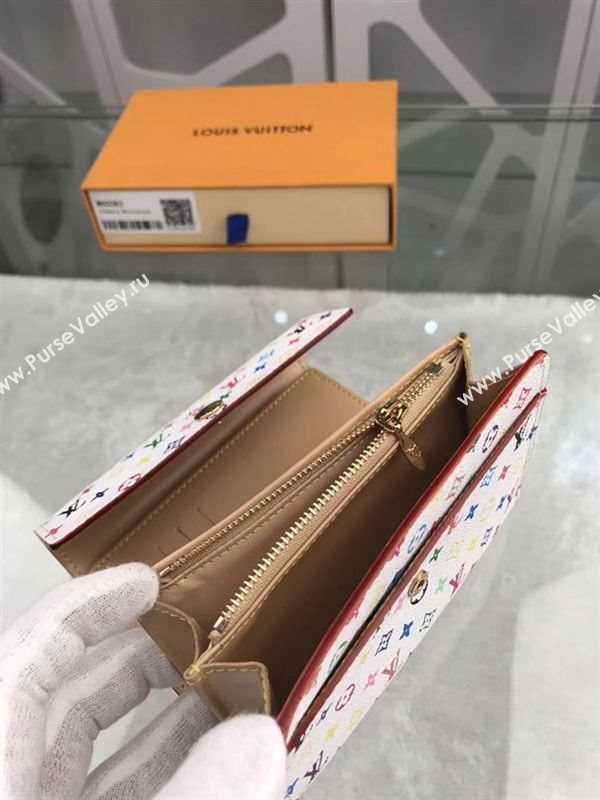 replica Louis Vuitton LV Alexandra Wallet Monogram Canvas Purse Bag White M60083