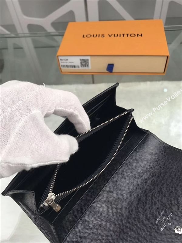 replica M61649 Louis Vuitton LV Sarah Wallet Epi Leather Purse Bag Blue