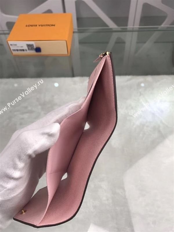 replica M62360 Louis Vuitton LV League Victorine Wallet Monogram Canvas Purse Bag Brown