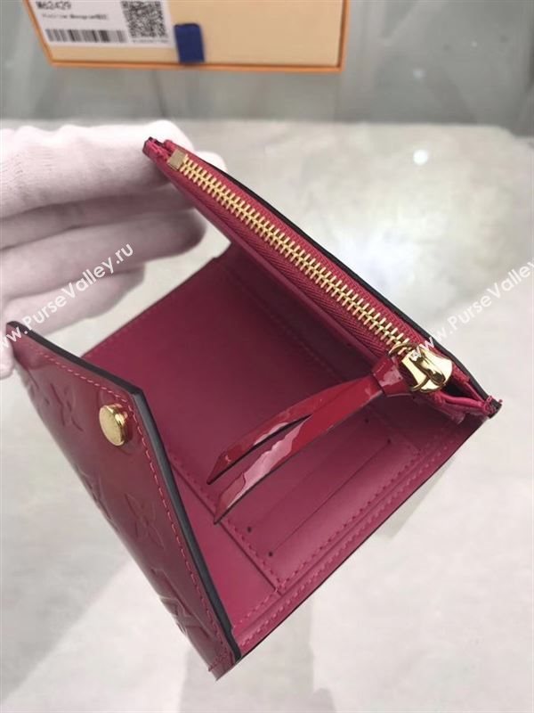 replica M62429 Louis Vuitton LV Victorine Wallet Monogram Vernis Leather Purse Bag Rose
