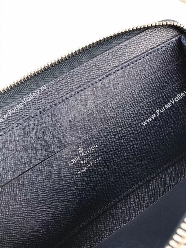 replica M60307 Louis Vuitton LV Zippy Wallet Epi Leather Purse Bag Black