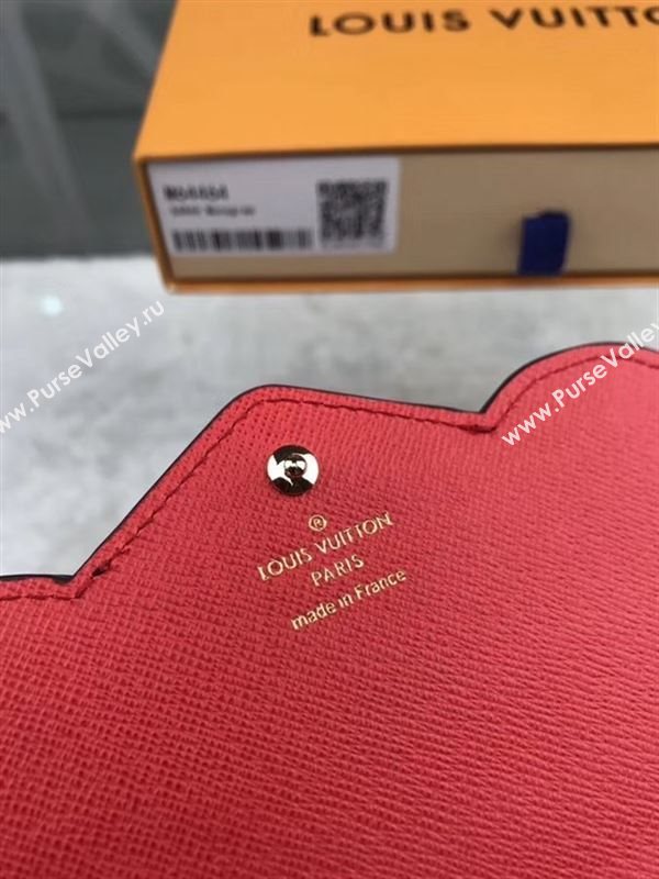 replica M64464 Louis Vuitton LV Sarah Wallet Lovely Bird Monogram Canvas Purse Bag 