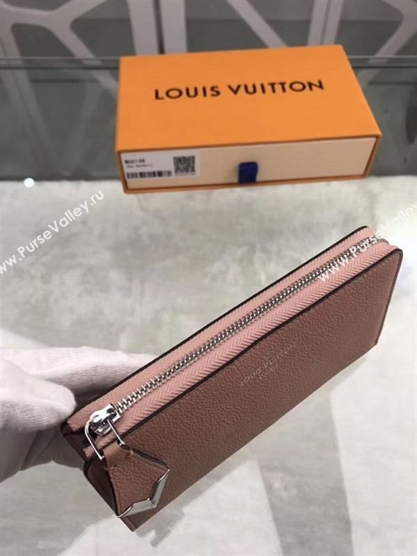 replica M60148 Louis Vuitton LV Comete Wallet Real Leather Purse Bag Pink