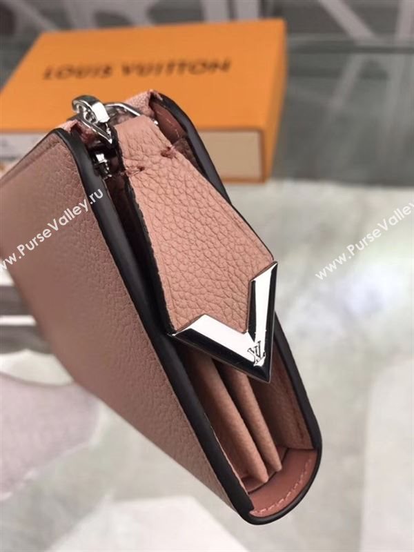 replica M60148 Louis Vuitton LV Comete Wallet Real Leather Purse Bag Pink