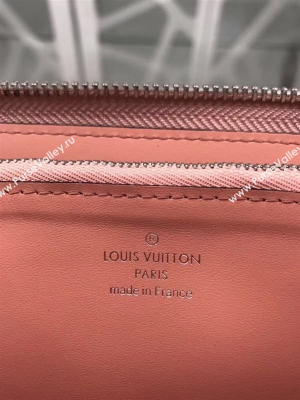 replica M60148 Louis Vuitton LV Comete Wallet Real Leather Purse Bag Pink