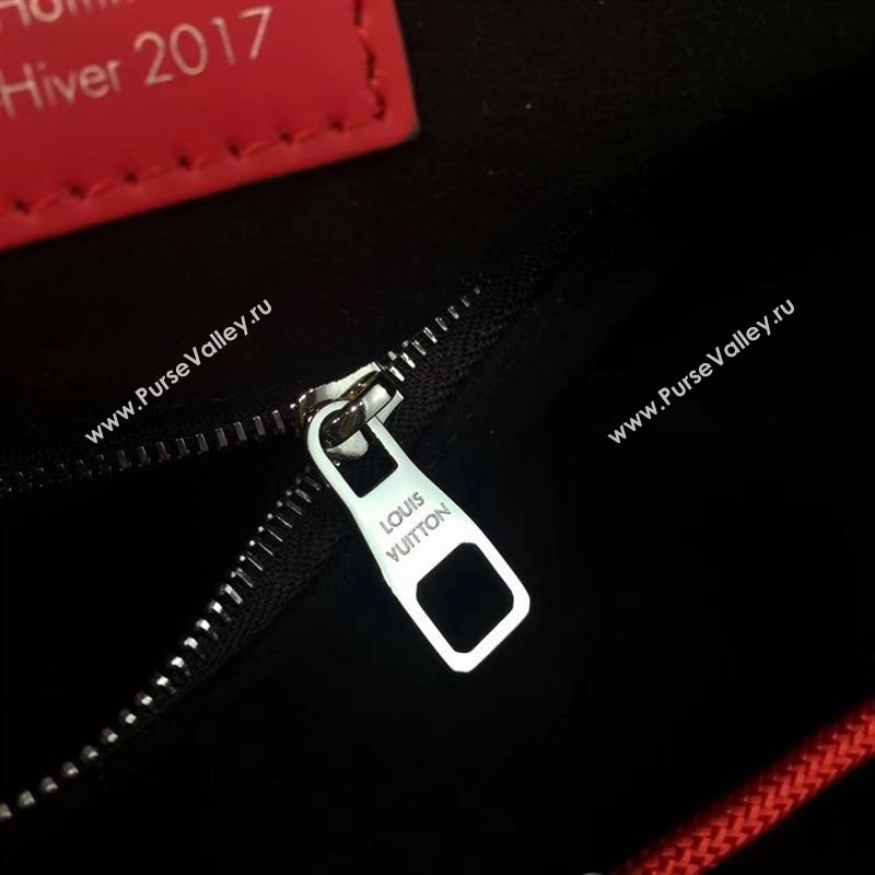 replica LV Louis Vuitton Supreme Christopher PM Backpack Epi Leather Bag M41709 Red