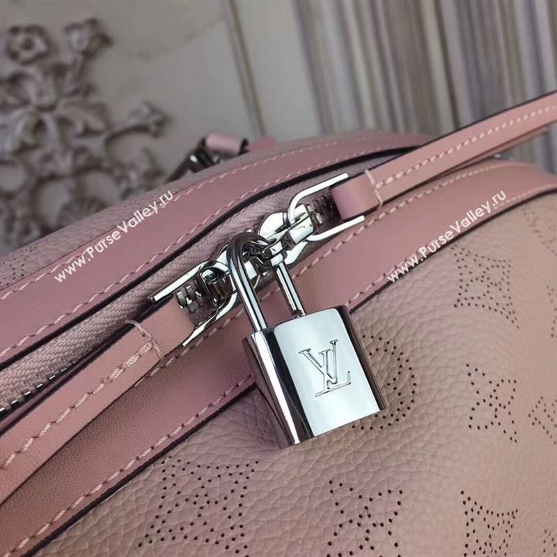 replica LV Louis Vuitton Asteria Handbag Monogram Real Leather Bag M54673 Pink