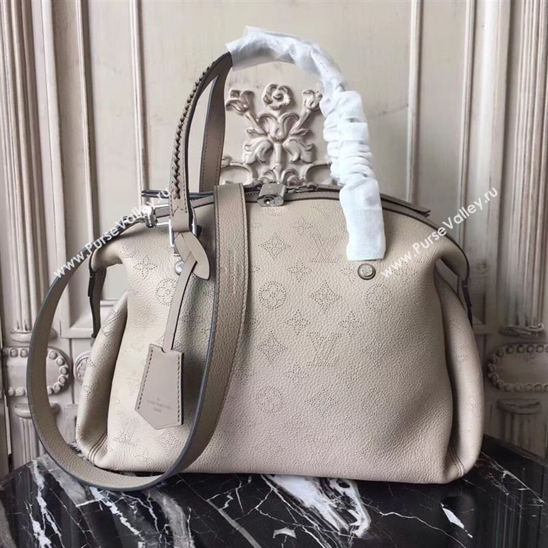replica LV Louis Vuitton Asteria Handbag Monogram Real Leather Bag M54672 Apricot