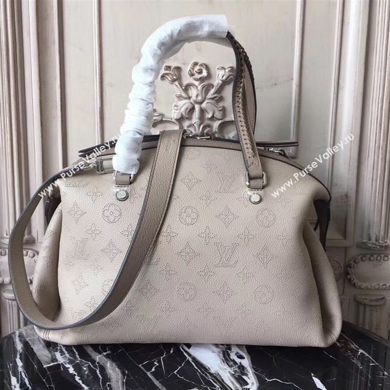 replica LV Louis Vuitton Asteria Handbag Monogram Real Leather Bag M54672 Apricot