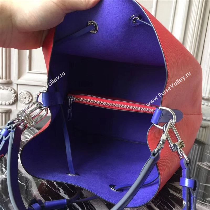 replica LV Louis Vuitton Neonoe Bucket Bag Epi Leather Handbag M54365 Red