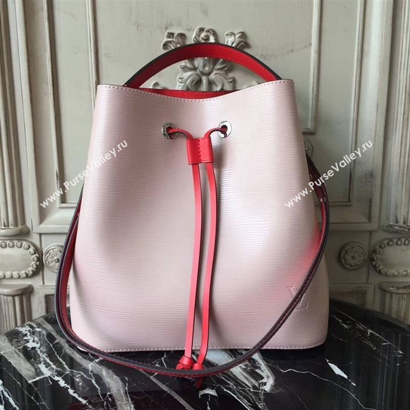 replica LV Louis Vuitton Neonoe Bucket Bag Epi Leather Handbag M54370 Pink