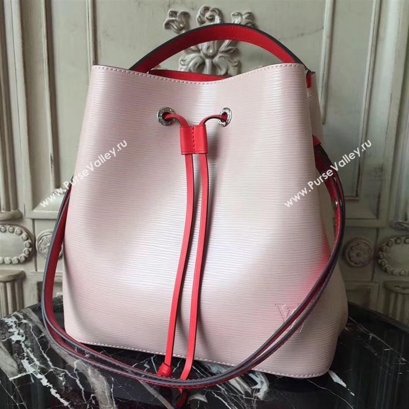 replica LV Louis Vuitton Neonoe Bucket Bag Epi Leather Handbag M54370 Pink