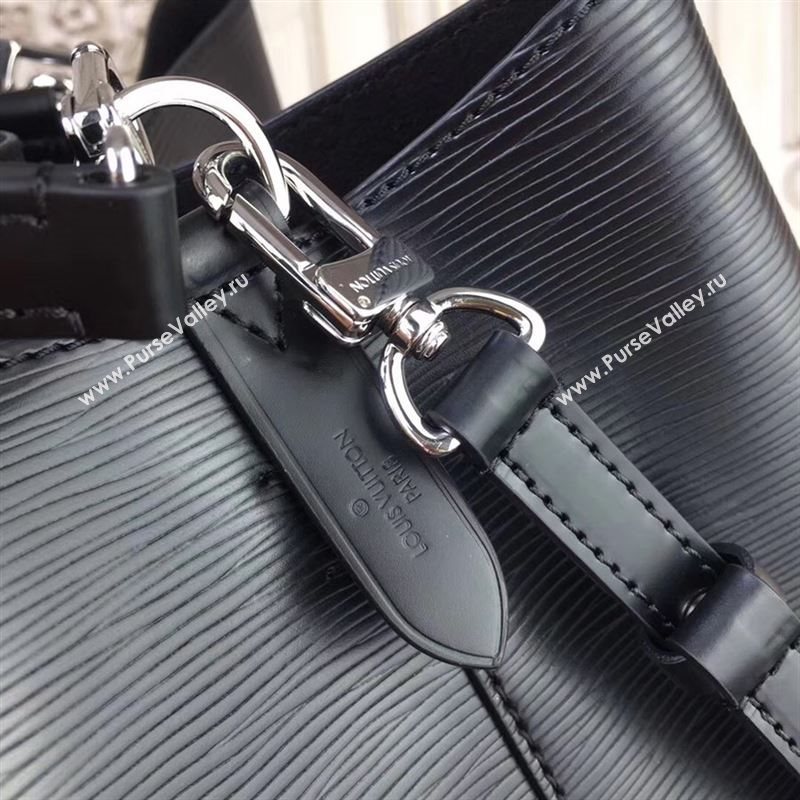 replica LV Louis Vuitton Neonoe Bucket Bag Epi Leather Handbag M54366 Black