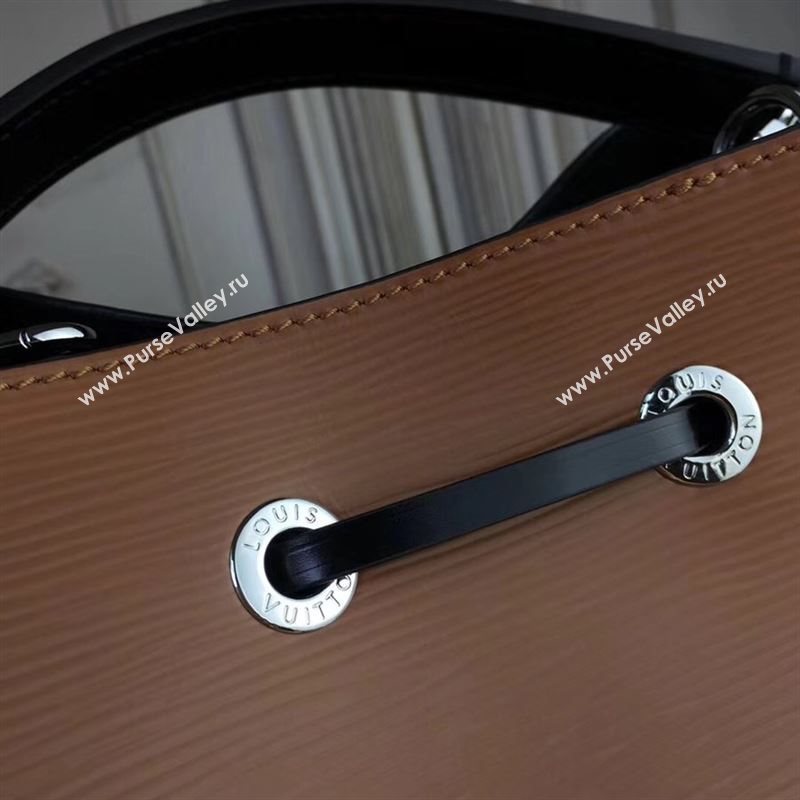 replica LV Louis Vuitton Neonoe Bucket Bag Epi Leather Handbag M54366 Brown
