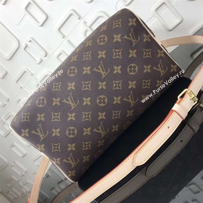 replica LV Louis Vuitton Speedy 30 Handbag Monogram Dog Limited Bag M41112 Brown