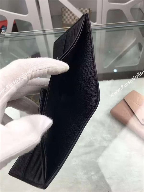 replica M60332 Louis Vuitton LV Slender Wallet Epi Leather Purse Bag Black