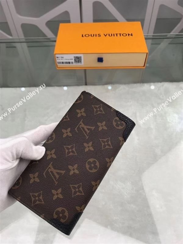 replica M61186 Louis Vuitton LV Sarah Wallet Retiro Monogram Canvas Purse Bag Black