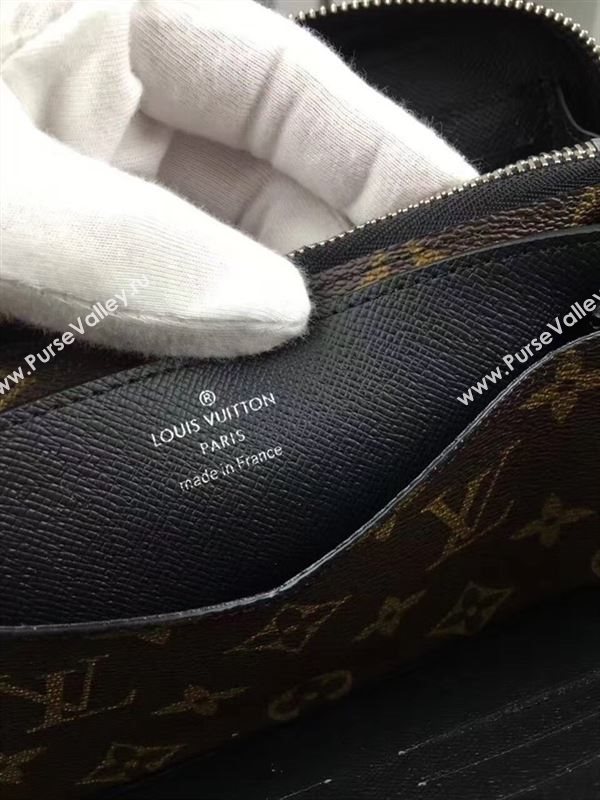 replica M61506 Louis Vuitton LV Zippy XL Wallet Clutch Monogram Canvas Purse Bag Brown