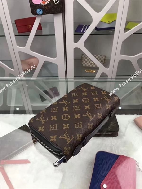 replica M61506 Louis Vuitton LV Zippy XL Wallet Clutch Monogram Canvas Purse Bag Brown