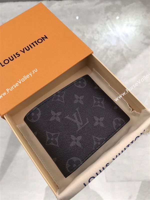 replica M61695 Louis Vuitton LV Multiple Wallet Monogram Canvas Purse ...