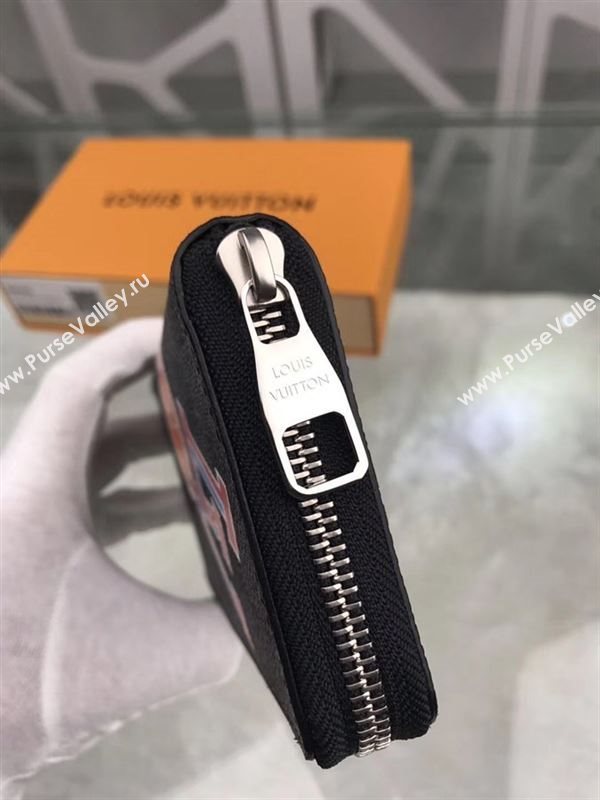 replica N64443 Louis Vuitton LV League Zippy Wallet Vertical Damier Canvas Purse Bag