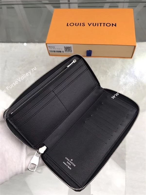 replica N64443 Louis Vuitton LV League Zippy Wallet Vertical Damier Canvas Purse Bag