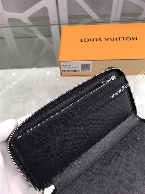 replica N64443 Louis Vuitton LV League Zippy Wallet Vertical Damier Canvas Purse Bag