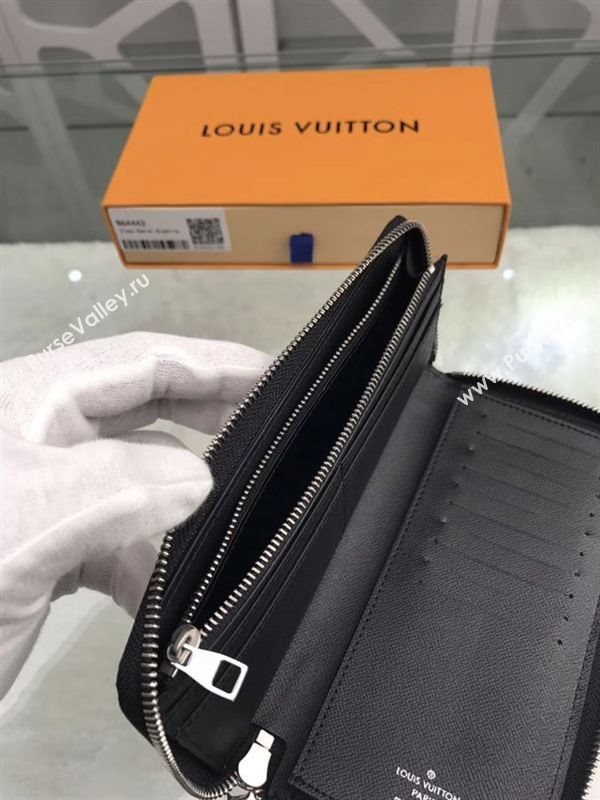 replica N64443 Louis Vuitton LV League Zippy Wallet Vertical Damier Canvas Purse Bag