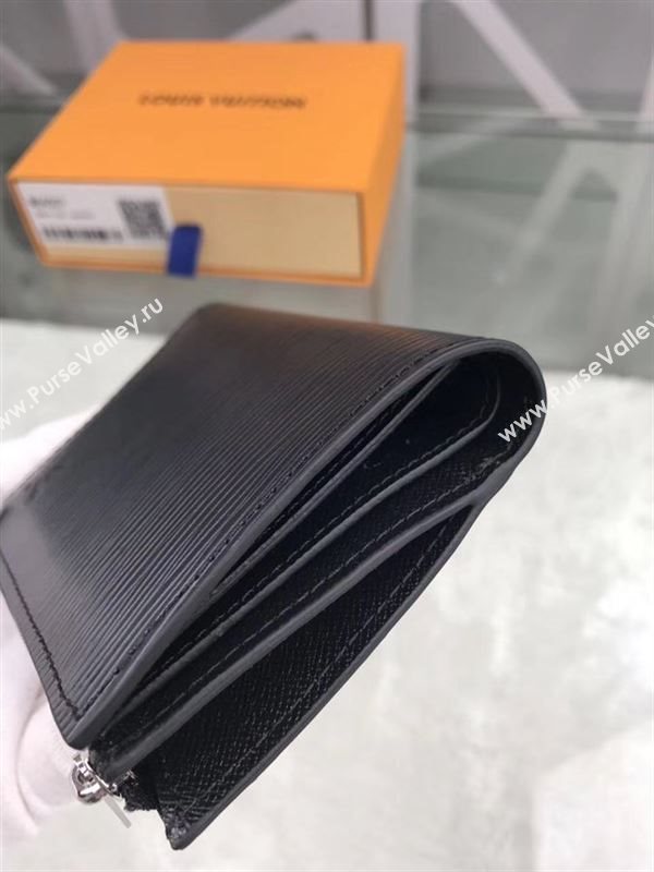 replica M64007 Louis Vuitton LV Smart Wallet Epi Leather Purse Bag Black