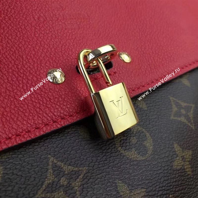 replica Louis Vuitton LV Monogram Venus Handbag Leather Shoulder Bag M41738 Red