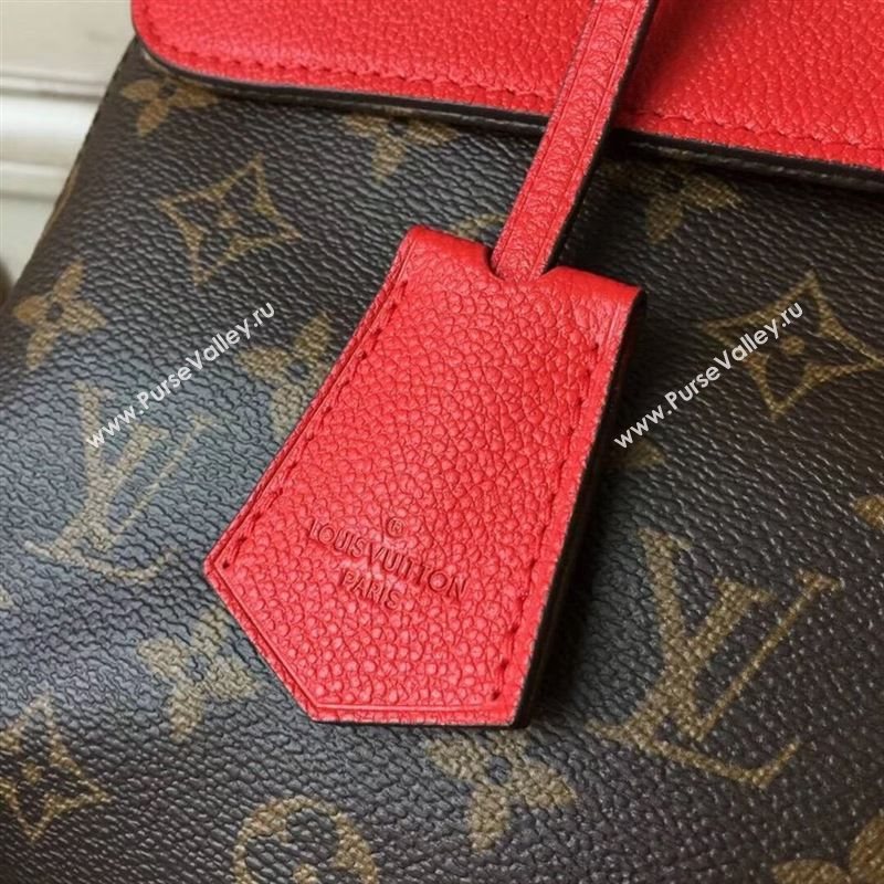 replica Louis Vuitton LV Monogram Venus Handbag Leather Shoulder Bag M41738 Red