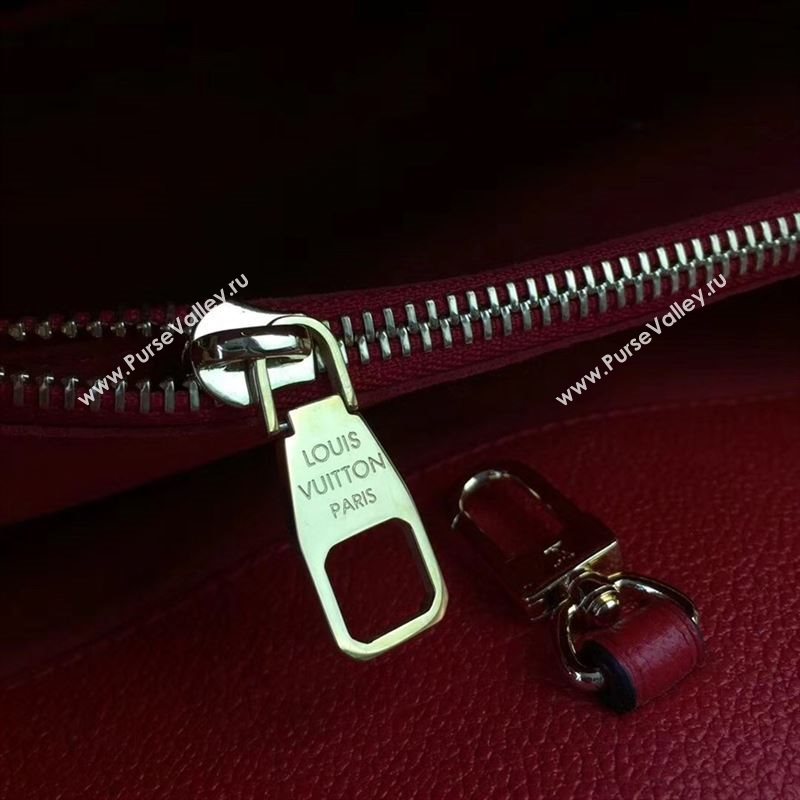 replica Louis Vuitton LV Monogram Venus Handbag Leather Shoulder Bag M41738 Red