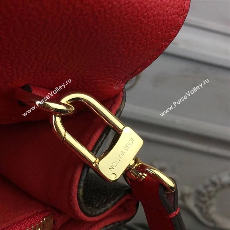 replica Louis Vuitton LV Monogram Venus Handbag Leather Shoulder Bag M41738 Red