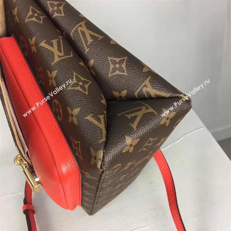 replica Louis Vuitton LV Monogram Marignan Messenger Bag Handbag M44286 Red