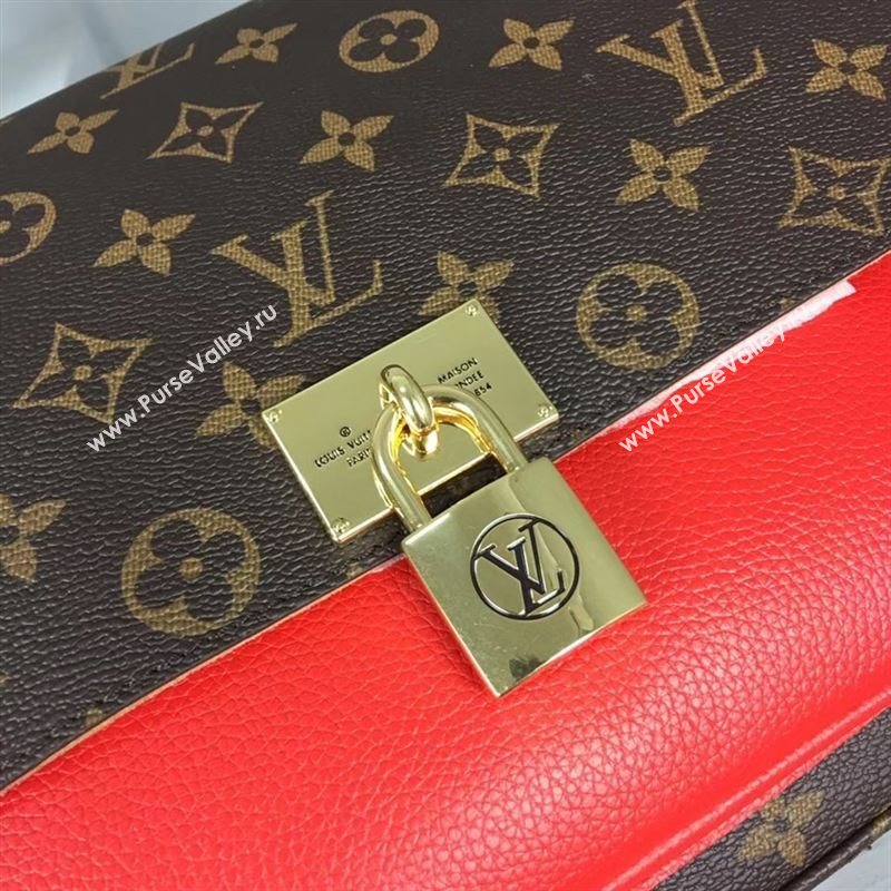 replica Louis Vuitton LV Monogram Marignan Messenger Bag Handbag M44286 Red