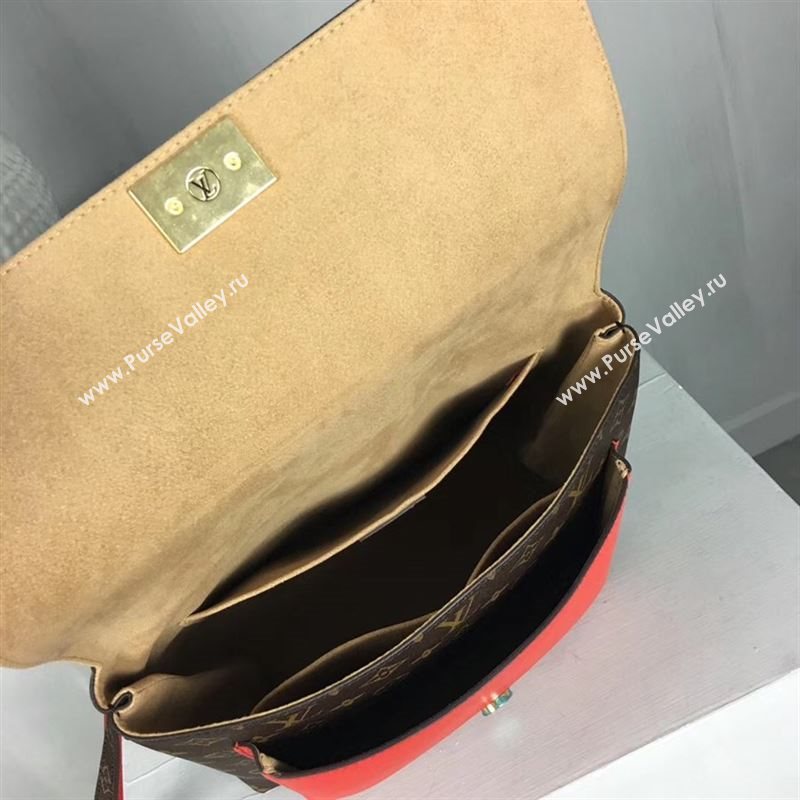 replica Louis Vuitton LV Monogram Marignan Messenger Bag Handbag M44286 Red