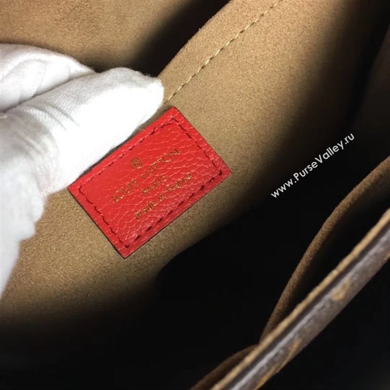 replica Louis Vuitton LV Monogram Marignan Messenger Bag Handbag M44286 Red