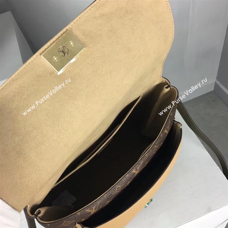 replica Louis Vuitton LV Monogram Marignan Messenger Bag Handbag M44257 Tan