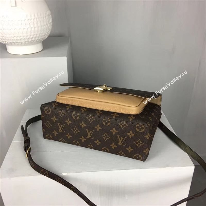 replica Louis Vuitton LV Monogram Marignan Messenger Bag Handbag M44257 Tan