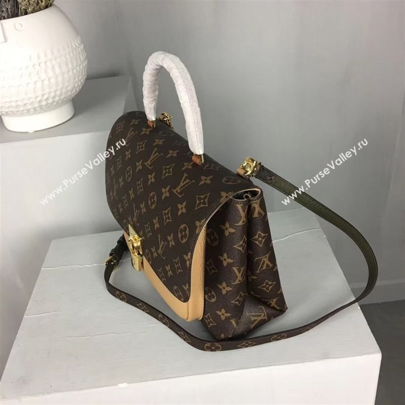 replica Louis Vuitton LV Monogram Marignan Messenger Bag Handbag M44257 Tan