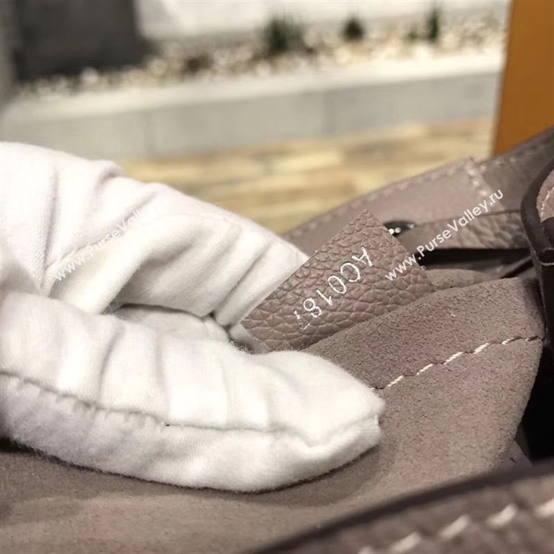 replica Louis Vuitton LV Lockme Backpack Handbag Real Leather Bag M41815 Apricot