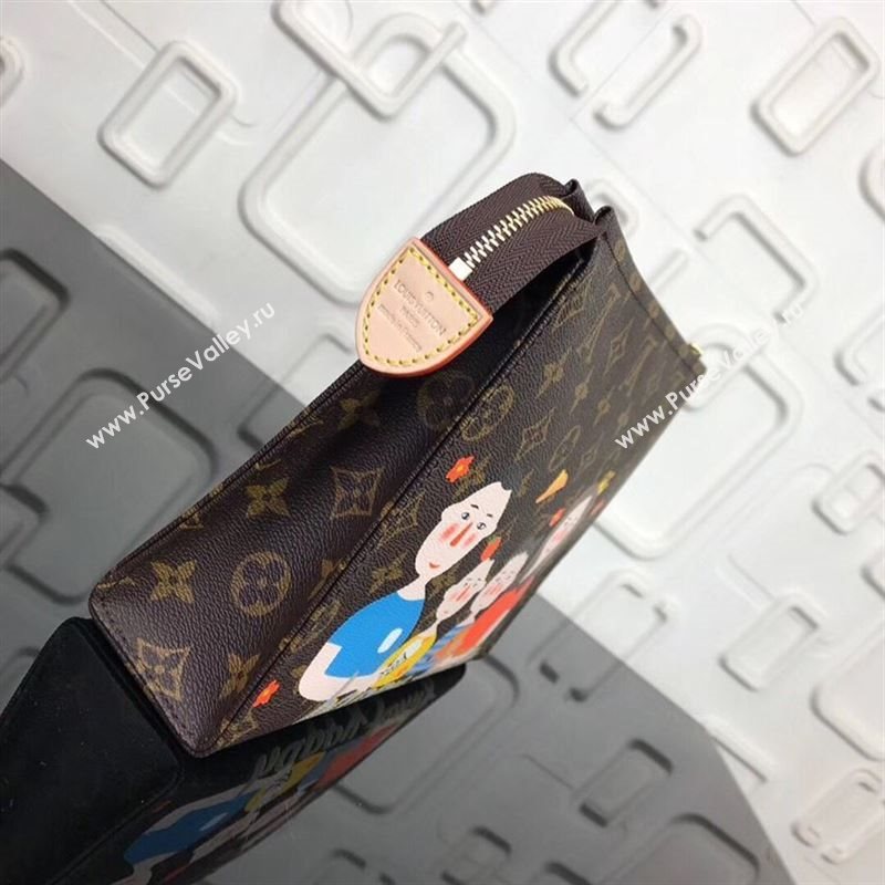 replica Louis Vuitton LV Toiletry Pouch 26 Happy Family Clutch Handbag Bag M47542