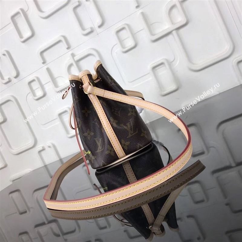 replica Louis Vuitton LV Nano Noe Happy Family Handbag Monogram Shoulder Bag M41346