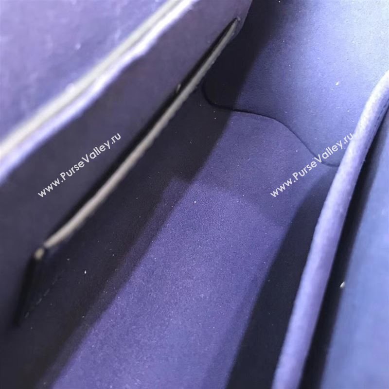 replica Louis Vuitton LV Twist PM Handbag Real Leather Chain Shoulder Bag M54730 Navy