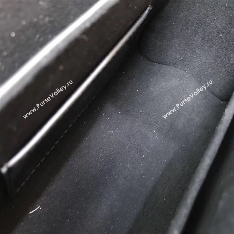 replica Louis Vuitton LV Twist PM Handbag Real Leather Chain Shoulder Bag M54243 Black