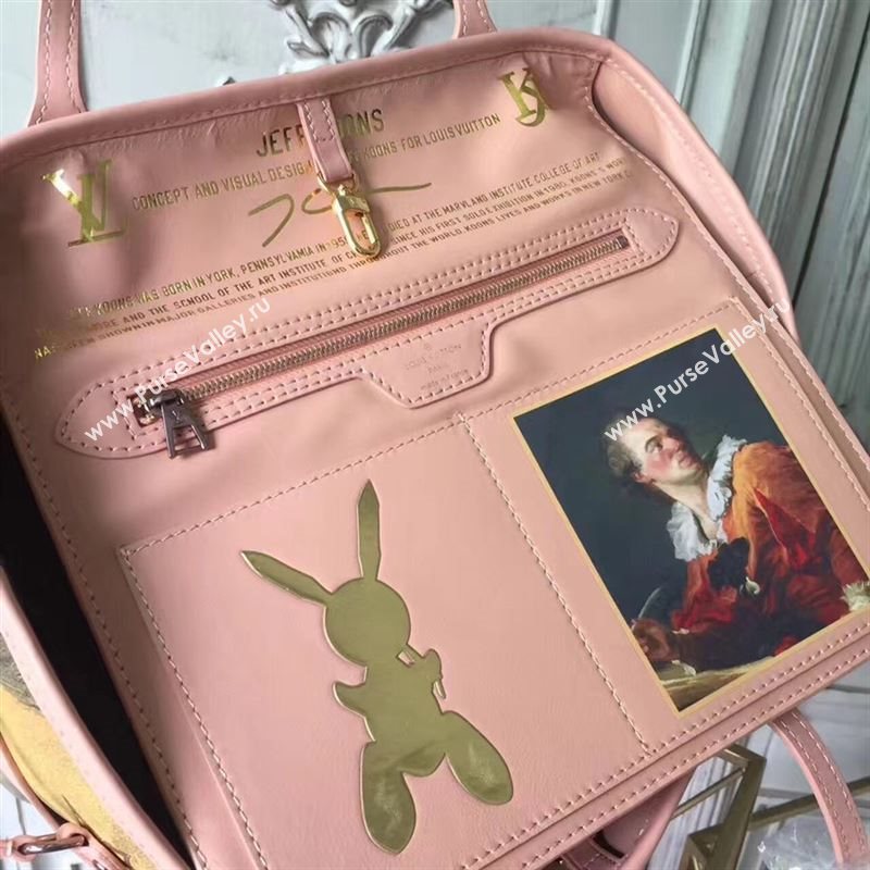 replica Louis Vuitton LV Masters Neverfull MM Handbag Monogram Fragonard Bag M43319 