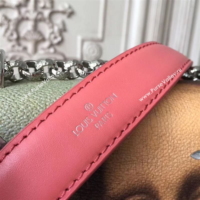 replica Louis Vuitton LV Masters Chain Bag Monogram Da Vinci Messenger Handbag M43376 