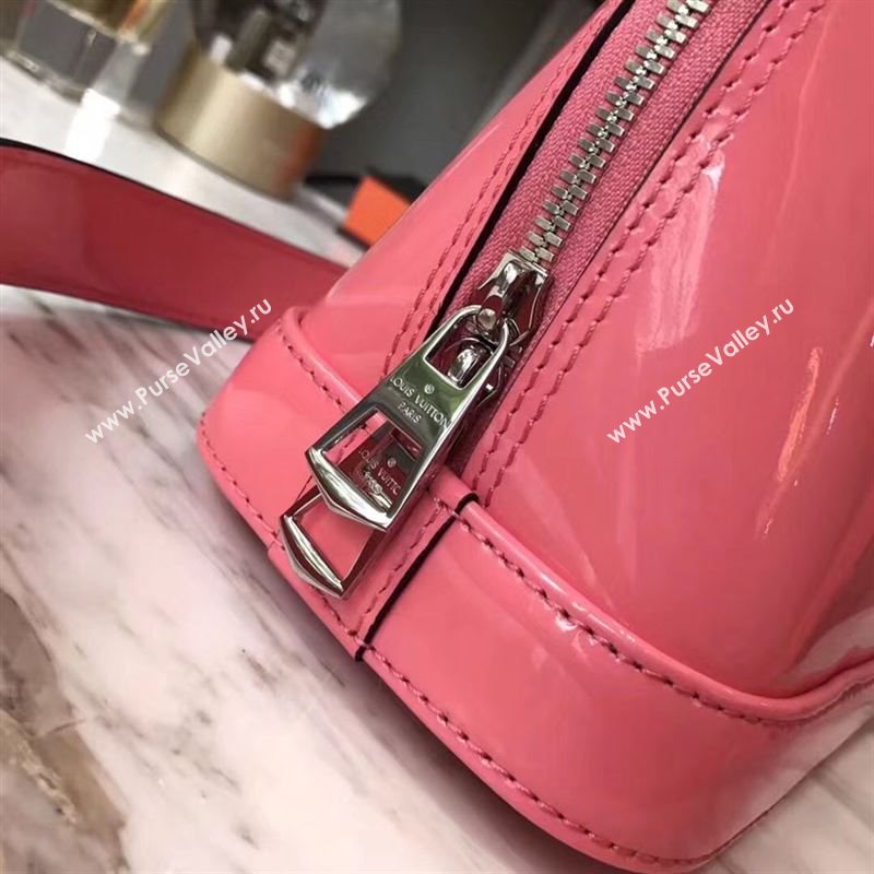 replica Louis Vuitton LV Alma BB Handbag Monogram Real Leather Shoulder Bag M54704 Pink