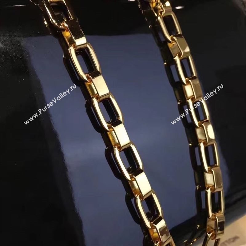 replica Louis Vuitton LV Louise PM Handbag Real Leather Chain Shoulder Bag M51601 Black